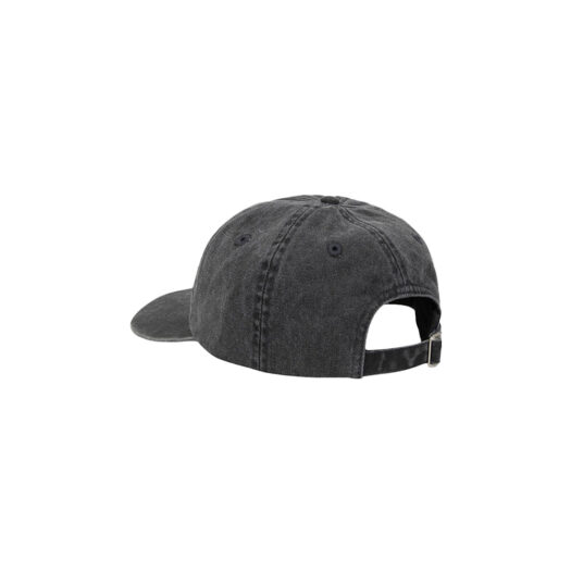 Stussy Washed Stock Low Pro Cap Charcoal