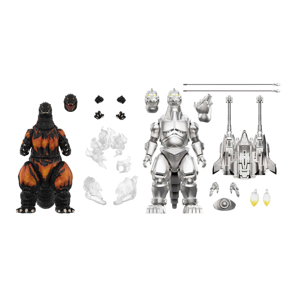 Super7 Toho Ultimates Wave 2 Godzilla Action Figure SetSuper7 Toho ...