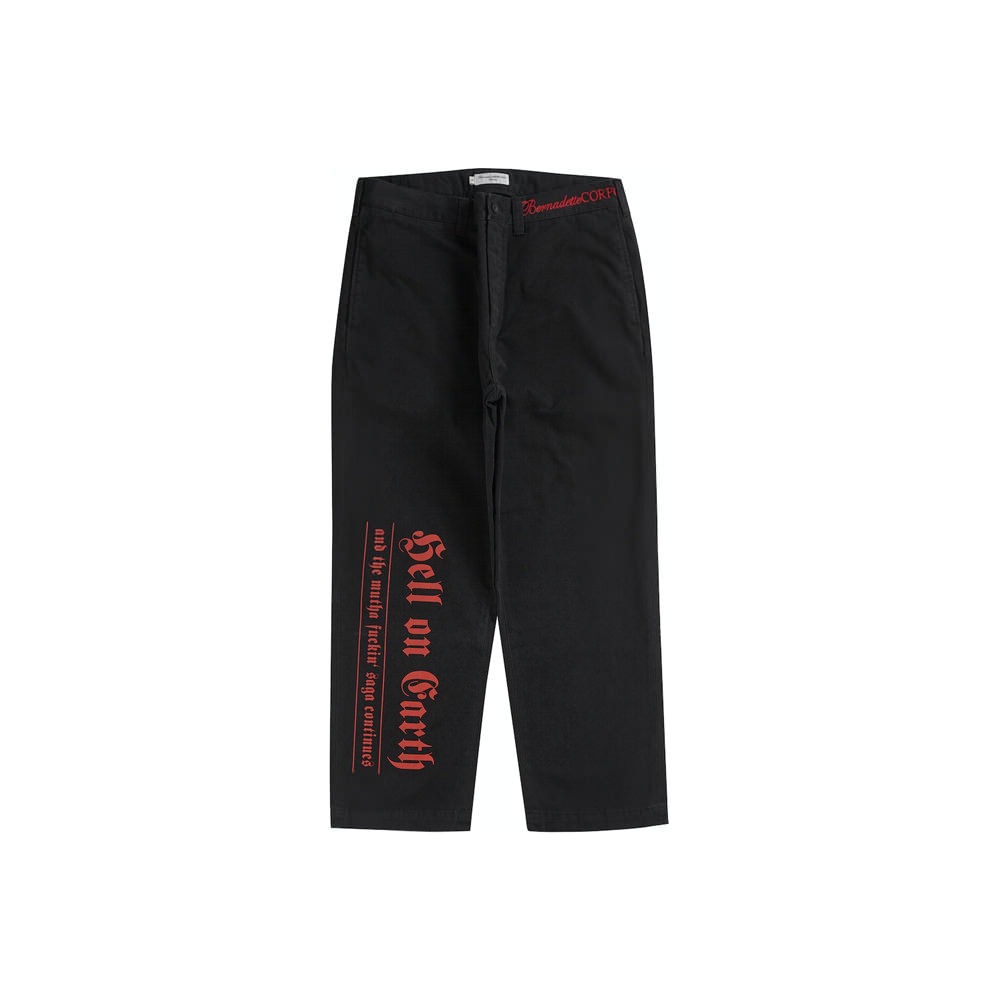 Supreme Bernadette Corporation Old English Chino Pant BlackSupreme