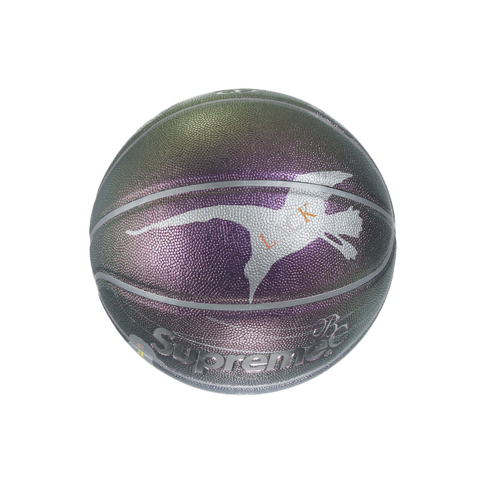 Supreme Bernadette Corporation Spalding Basketball Purple