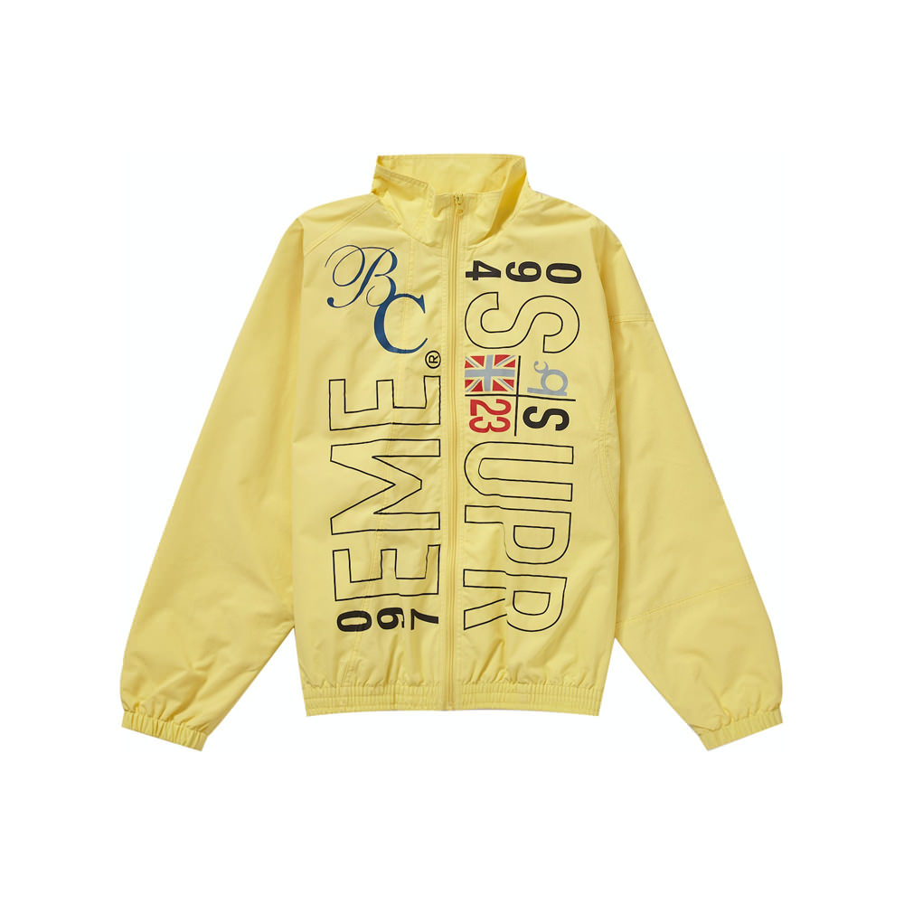 Supreme Bernadette Corporation Track Jacket Pale YellowSupreme