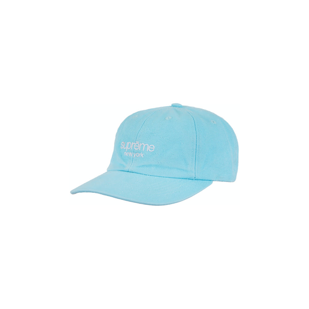 Supreme Classic Logo 6-Panel (SS23) Light Blue