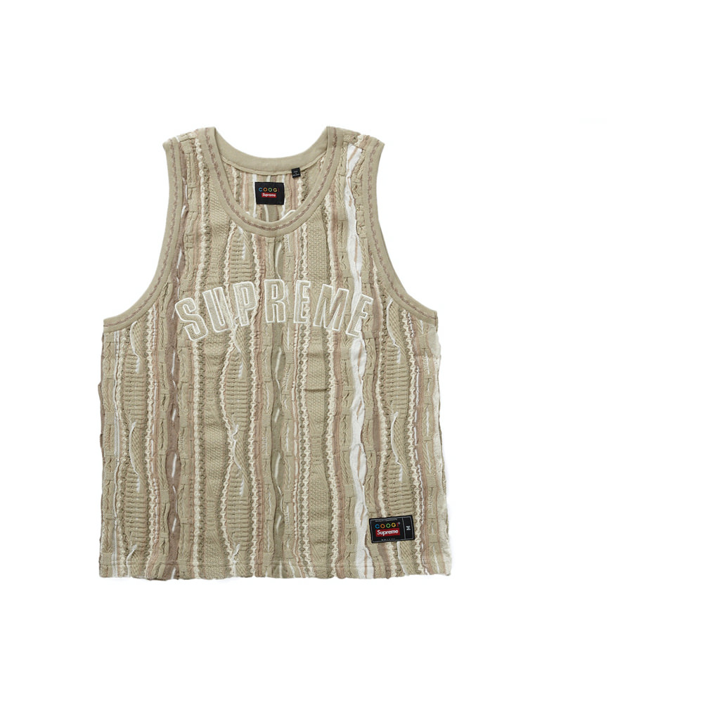 Supreme Coogi Basketball Jersey Tan XL-