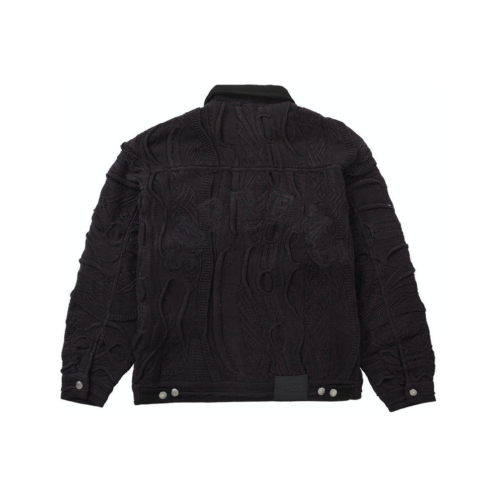 Supreme Coogi Trucker Jacket BlackSupreme Coogi Trucker Jacket