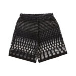 Supreme Gradient Grid Knit Short Black