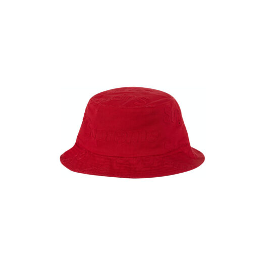 Supreme Lasered Twill Crusher Red