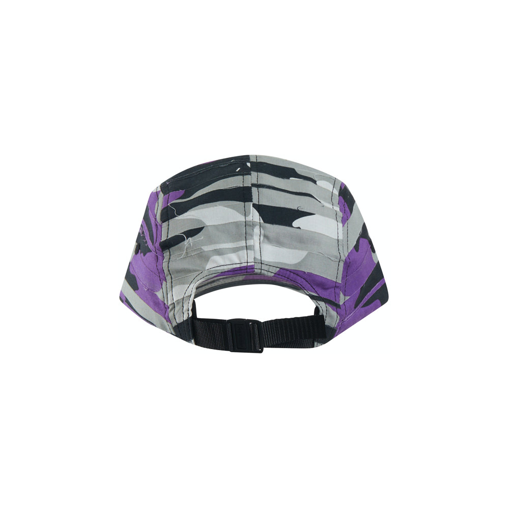 Supreme Layered Camo Camp Cap Purple