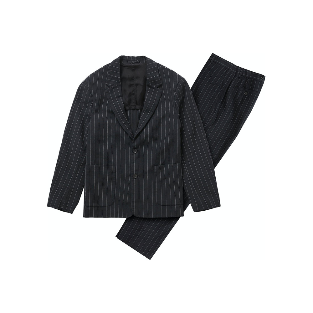 Supreme Lightweight Pinstripe Suit Black Pinstripe