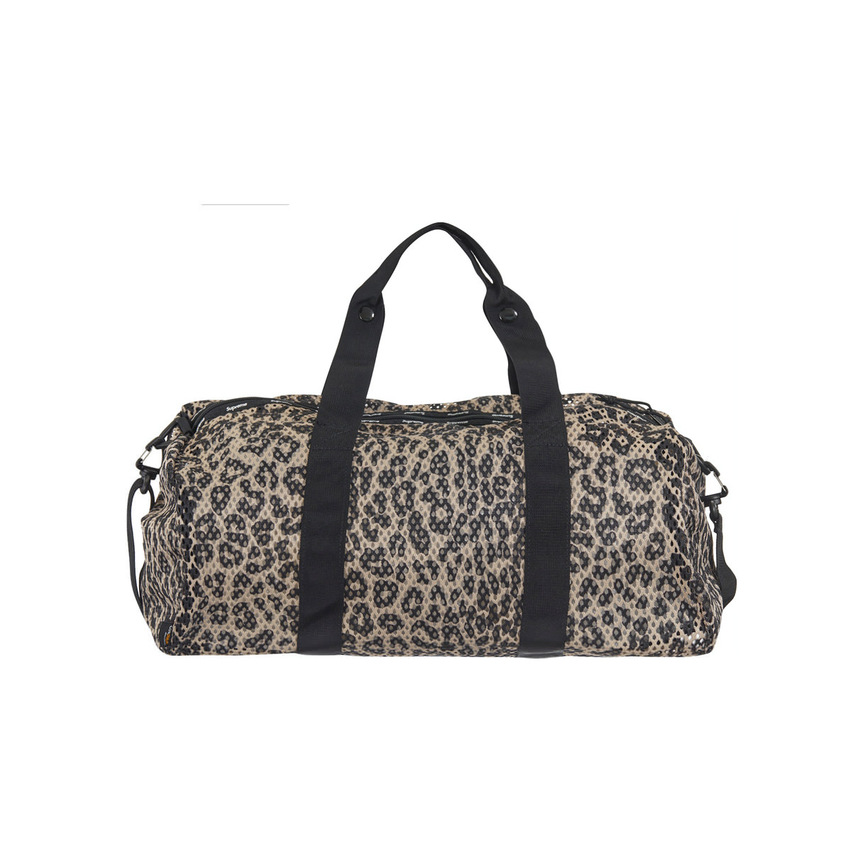 Supreme Mesh Duffle Bag (SS23) Leopard