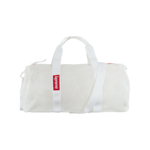 Supreme Mesh Duffle Bag (SS23) White