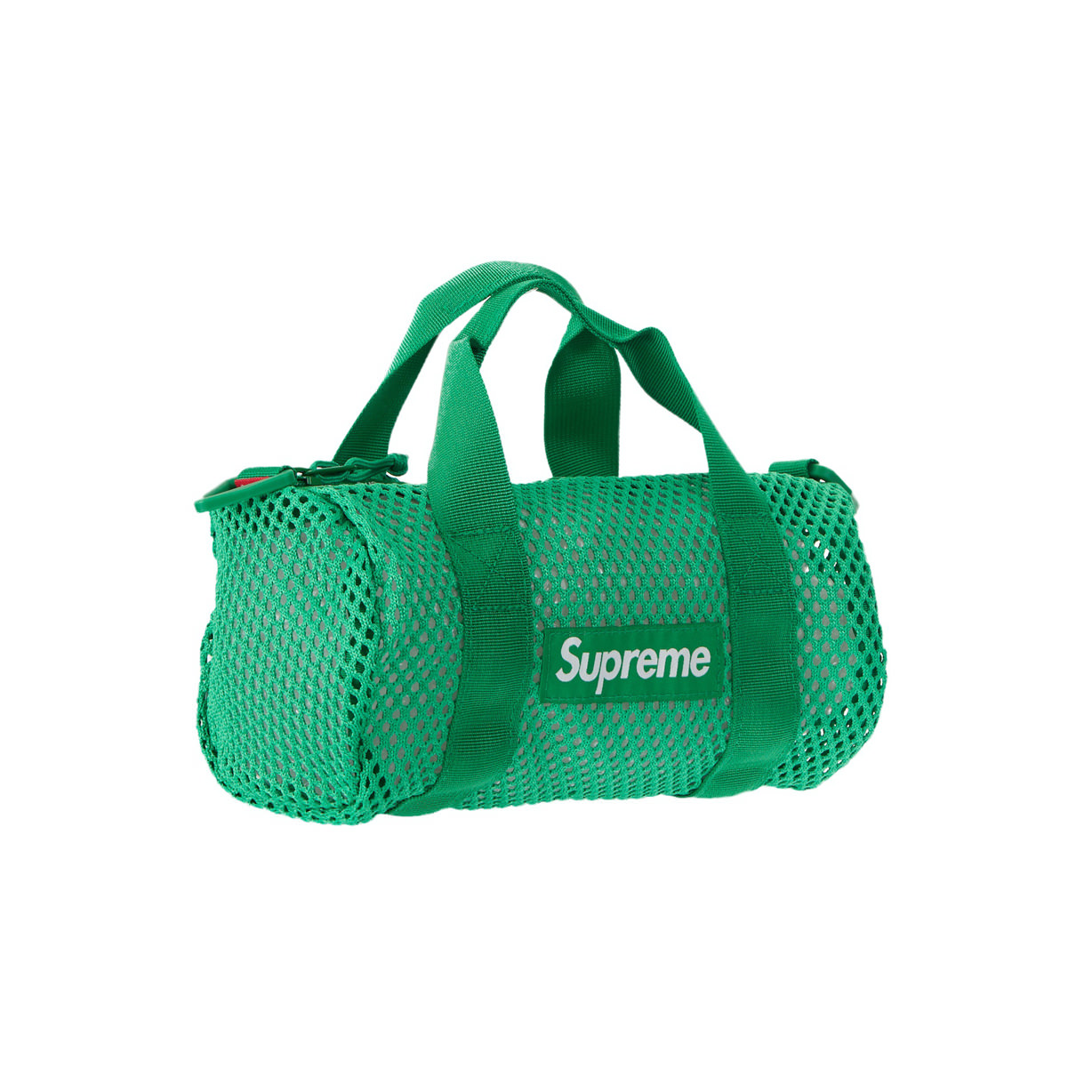 Supreme Mini duffle bag mesh Green, Women's Fashion, Bags & Wallets,  Shoulder Bags on Carousell