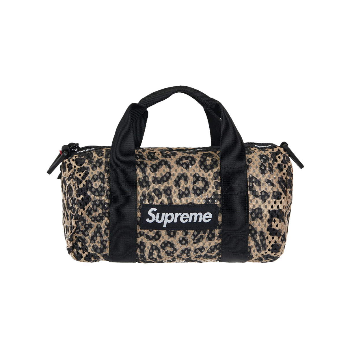 Supreme Mesh Mini Duffle Bag LeopardSupreme Mesh Mini Duffle Bag