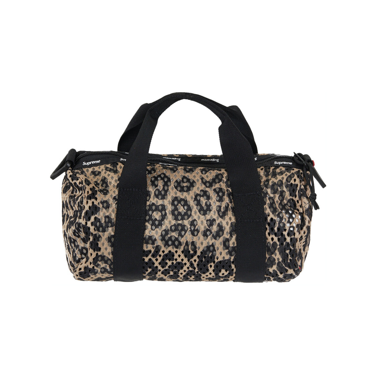 Supreme Mesh Mini Duffle Bag 'Leopard