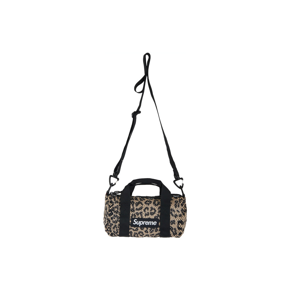 Supreme Mesh Mini Duffle Bag LeopardSupreme Mesh Mini Duffle Bag