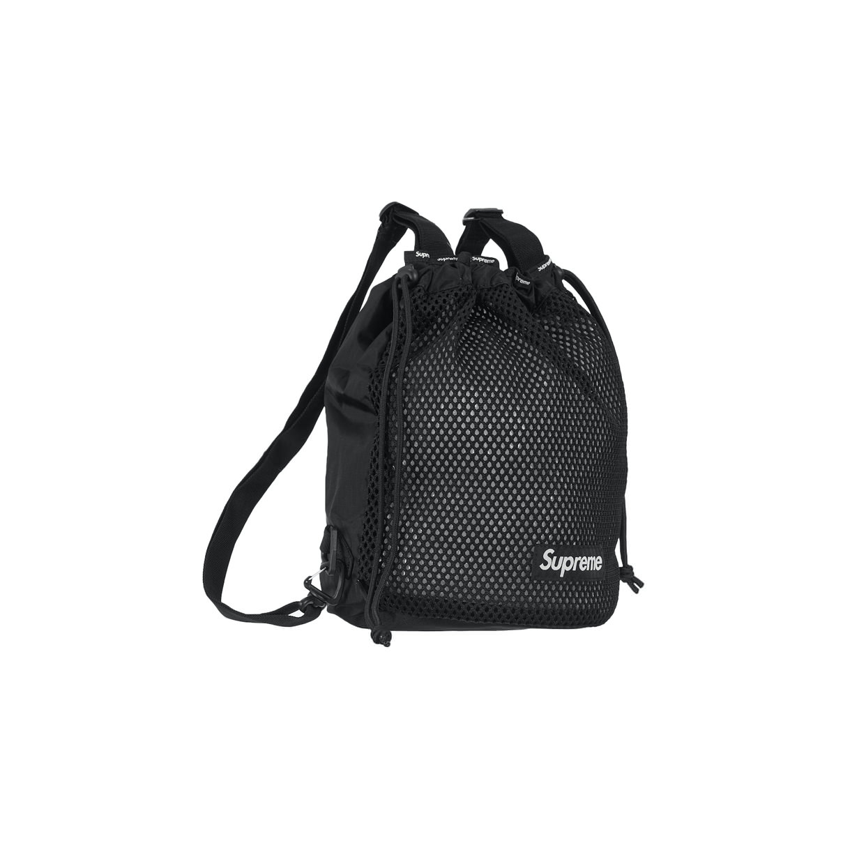 Supreme Mesh Small Backpack Black