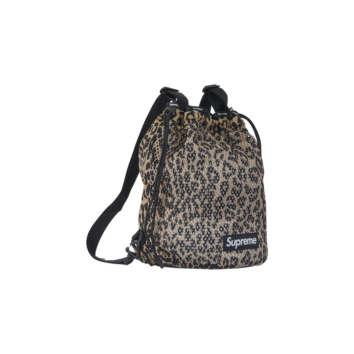 Supreme Mesh Small Backpack Leopard - ショルダーバッグ