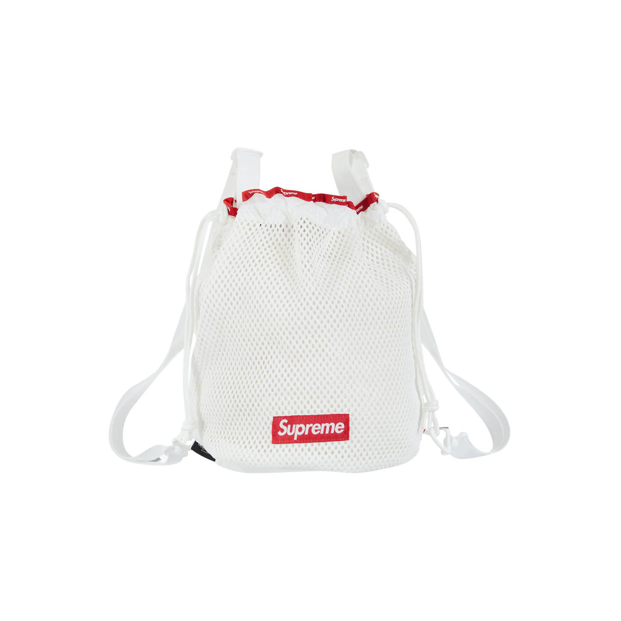 Supreme Mesh Small Backpack WhiteSupreme Mesh Small Backpack White