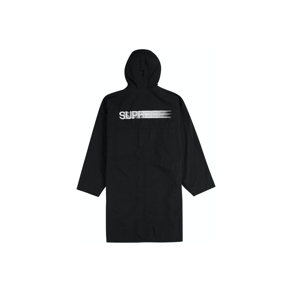 Supreme Motion Logo Lightweight Parka Black