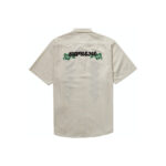 Supreme Needlepoint S/S Shirt White