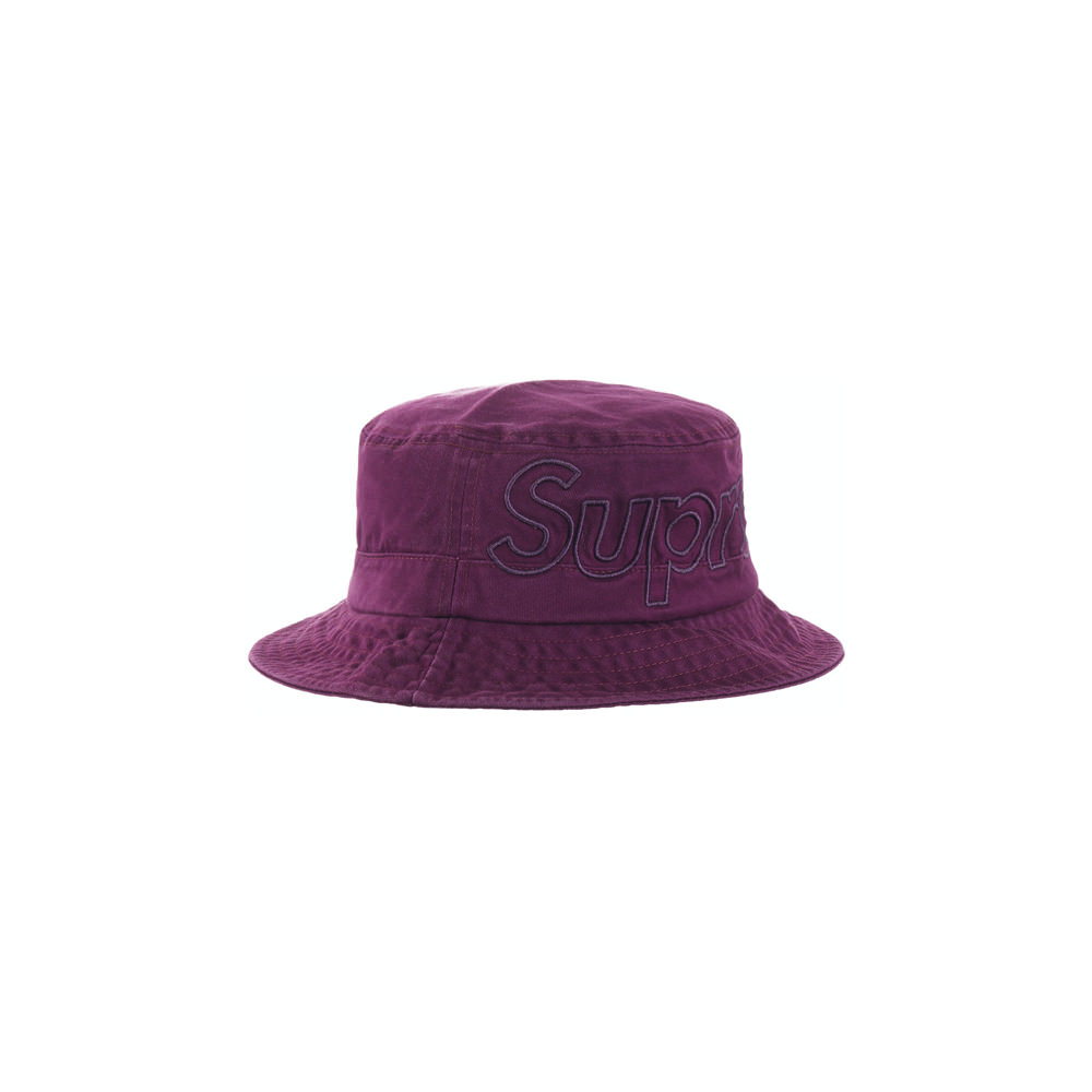 Supreme Outline Crusher Dark Purple