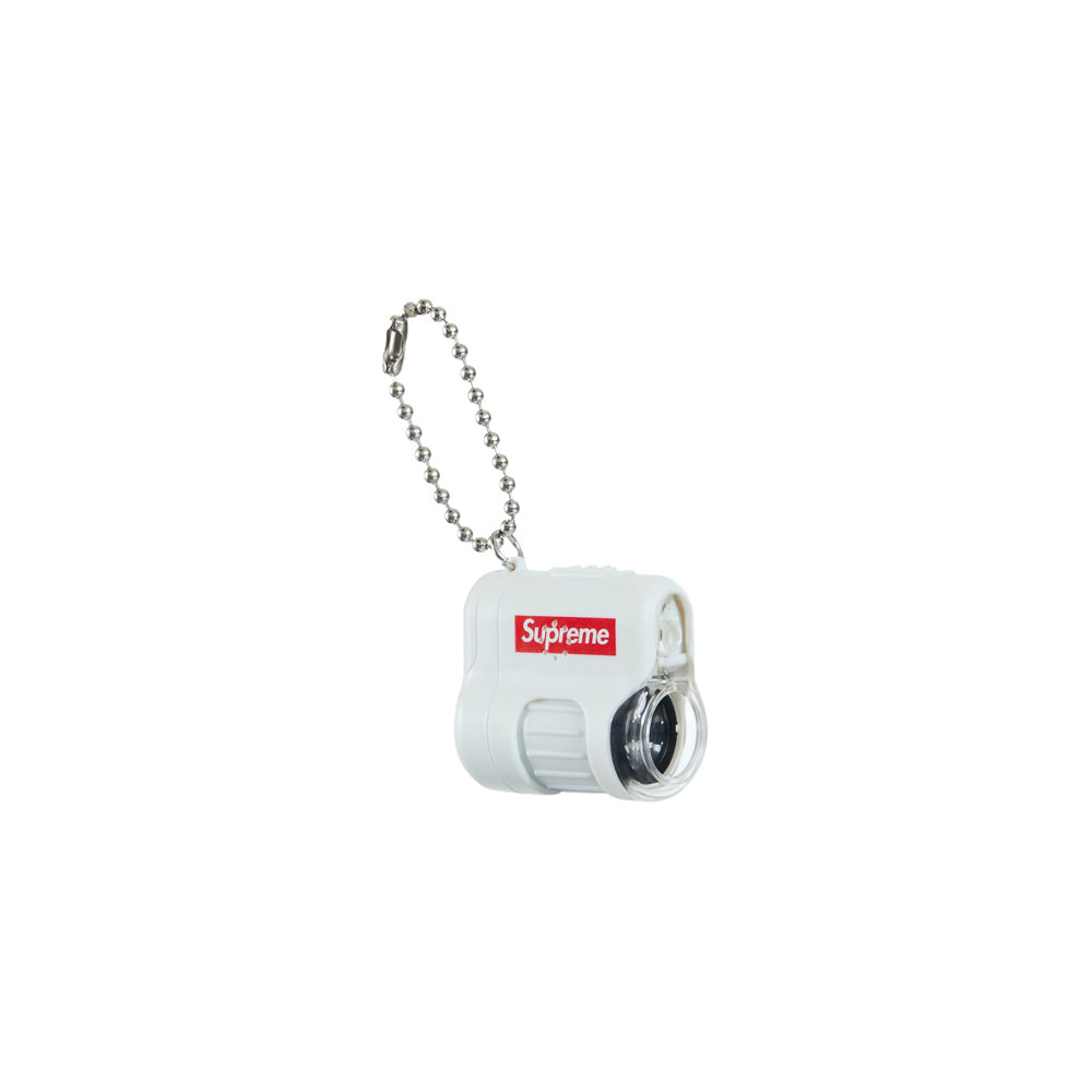 Supreme Raymay Pocket Microscope Keychain (SS23) White