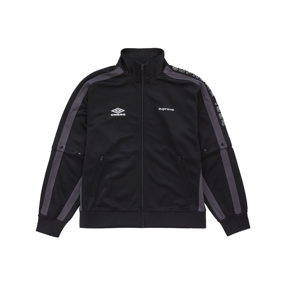 Supreme / Umbro Snap SleeveJacket black-