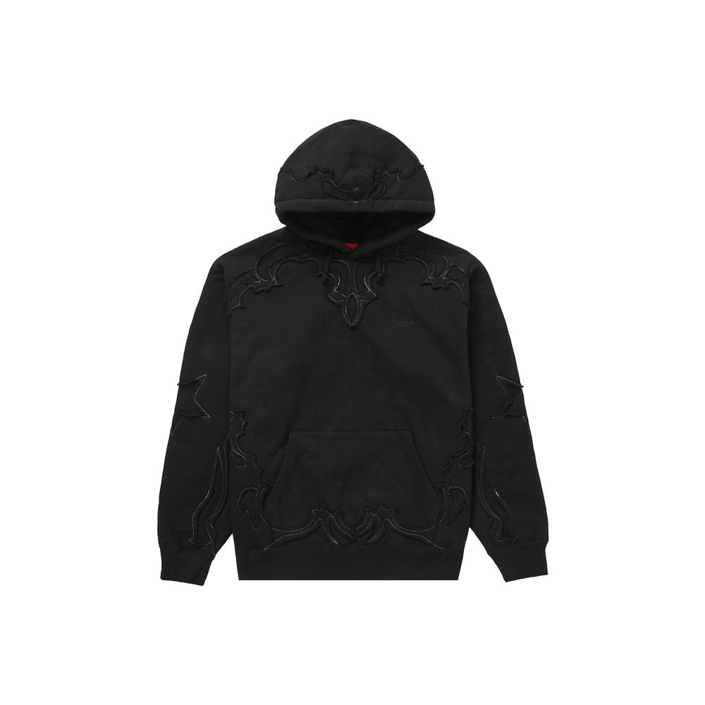 Supreme Western Cut Out Hooded Sweatshirt Black (SS23)