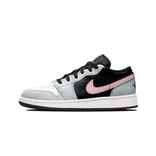 Jordan 1 Low Black Grey Pink (GS)