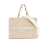 GIVENCHY 4G chain-embellished woven tote bag