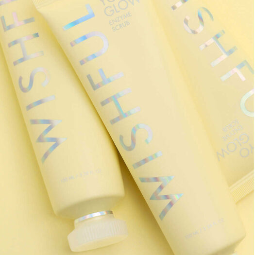 HUDA BEAUTY WISHFUL Yo Glow Enzyme Scrub 100ml