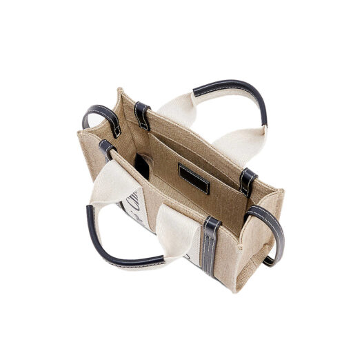 CHLOE Woody mini cotton-canvas tote bag