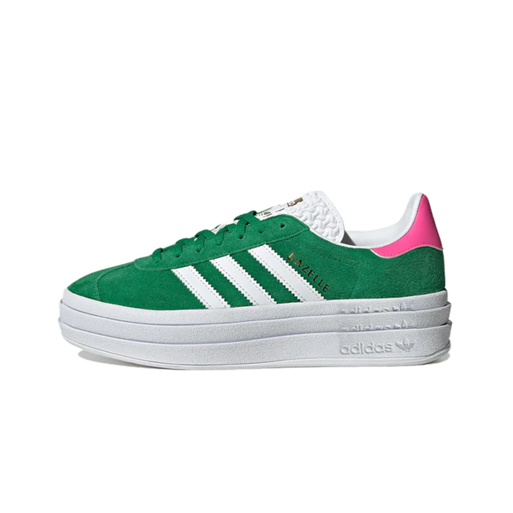 adidas Gazelle Bold Green Lucid Pink (Women’s)