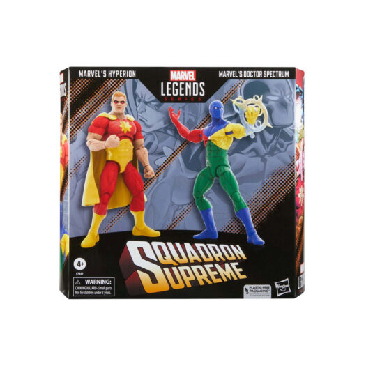 Hasbro Marvel Legends Series Squadron Supreme Hyperion and Doctor Spectrum Action Figure 2-Pack