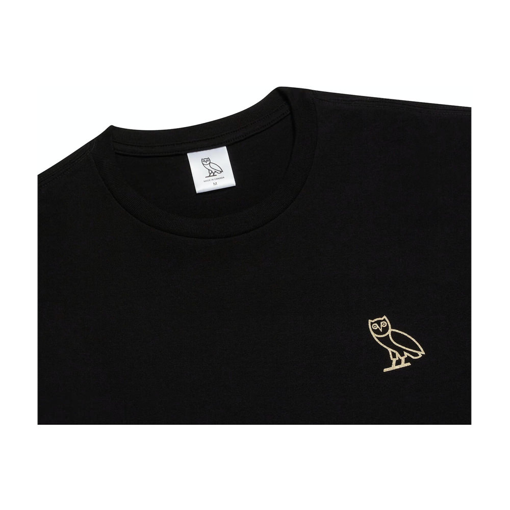 Men's Las Vegas Raiders OVO Black Owl Logo T-Shirt