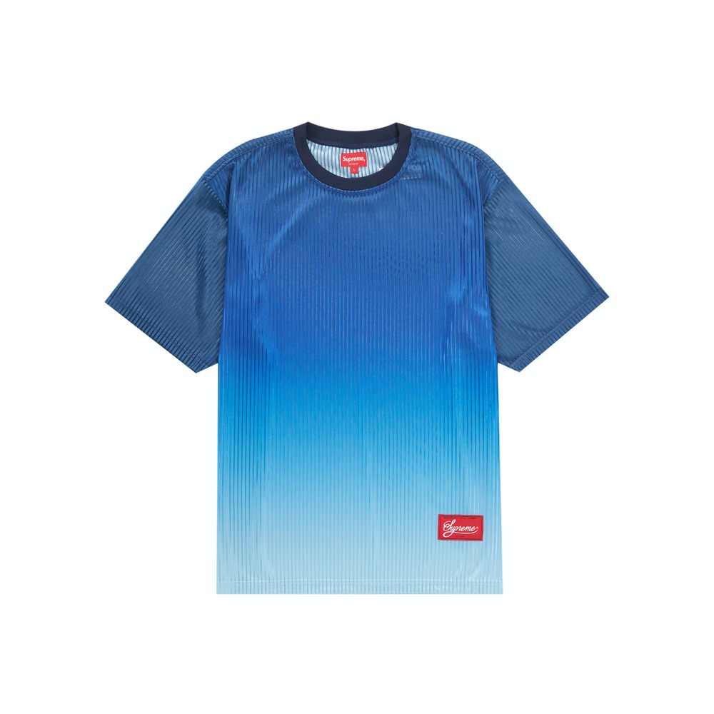 Supreme Mesh Stripe Football Jersey RoyalSupreme Mesh Stripe