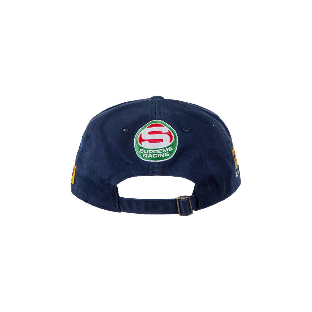 シュプリーム　Racing 6-Panel　ネイビー