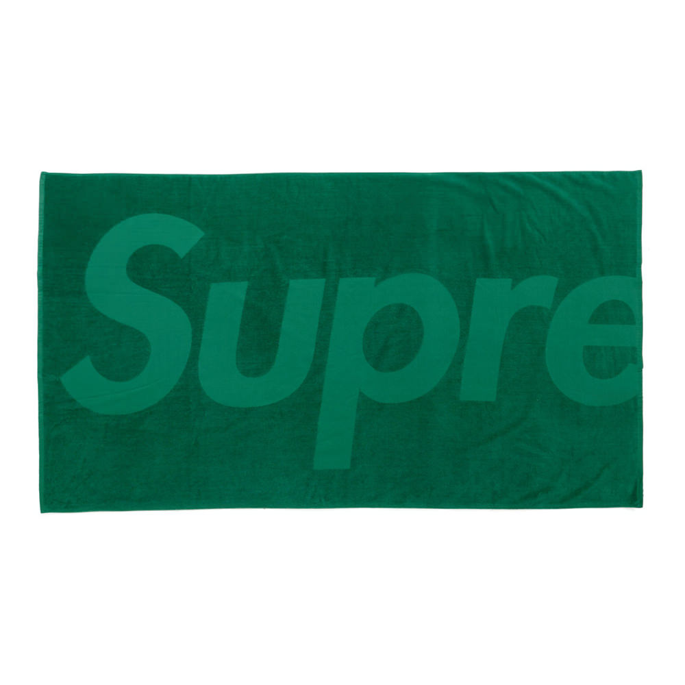 Supreme Tonal Logo Towel GreenSupreme Tonal Logo Towel Green - OFour