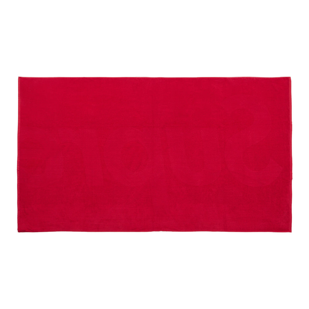 Supreme Tonal Logo Towel Red