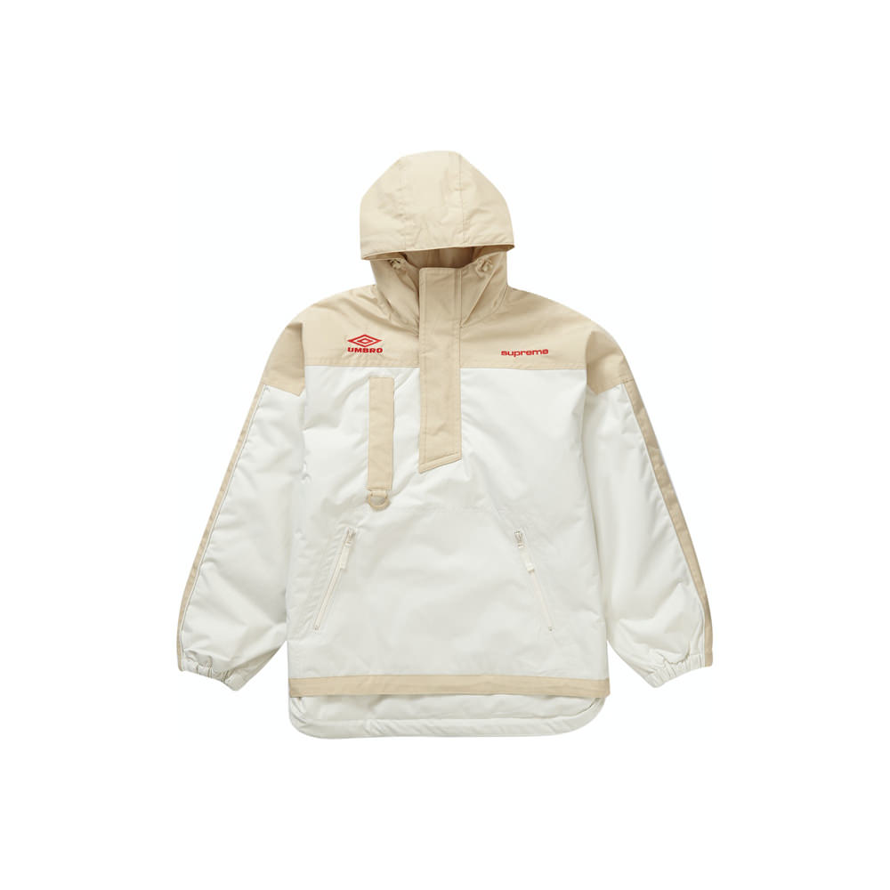 純正公式Supreme Umbro Hooded Anorak White ホワイト S ジャケット・アウター