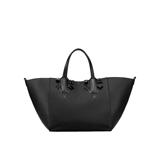 Cabachic small leather tote bag