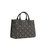 Carol logo-print woven tote bag