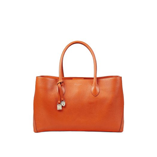 London large leather tote bag
