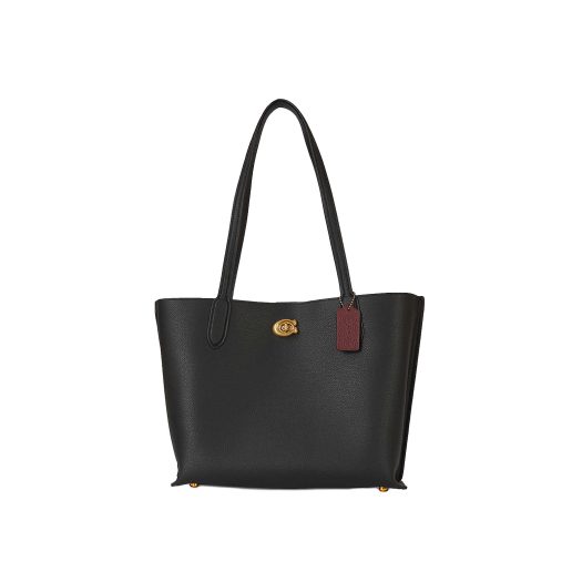 Wilow faux-leather tote bag