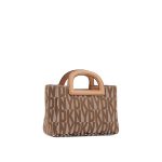 Drew mini woven tote bag