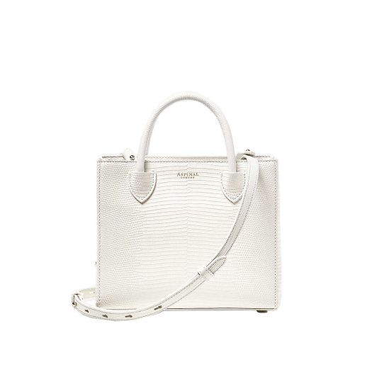 Madison logo-print grained-leather tote bag