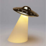 Rosewell UFO resin lamp
