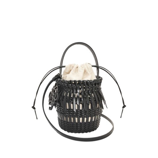 Loewe x Paula’s Ibiza Fringe leather bucket bag