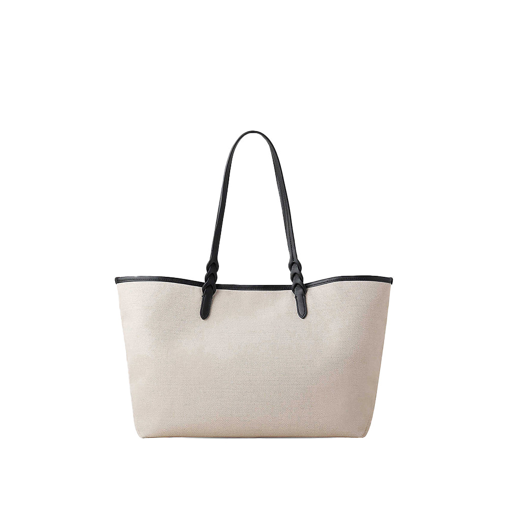 Logo-print canvas tote bagLogo-print canvas tote bag - OFour