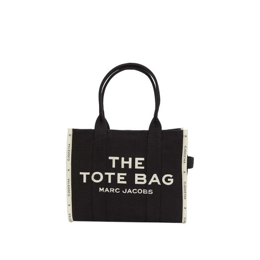 The Large Tote cotton-blend tote bag