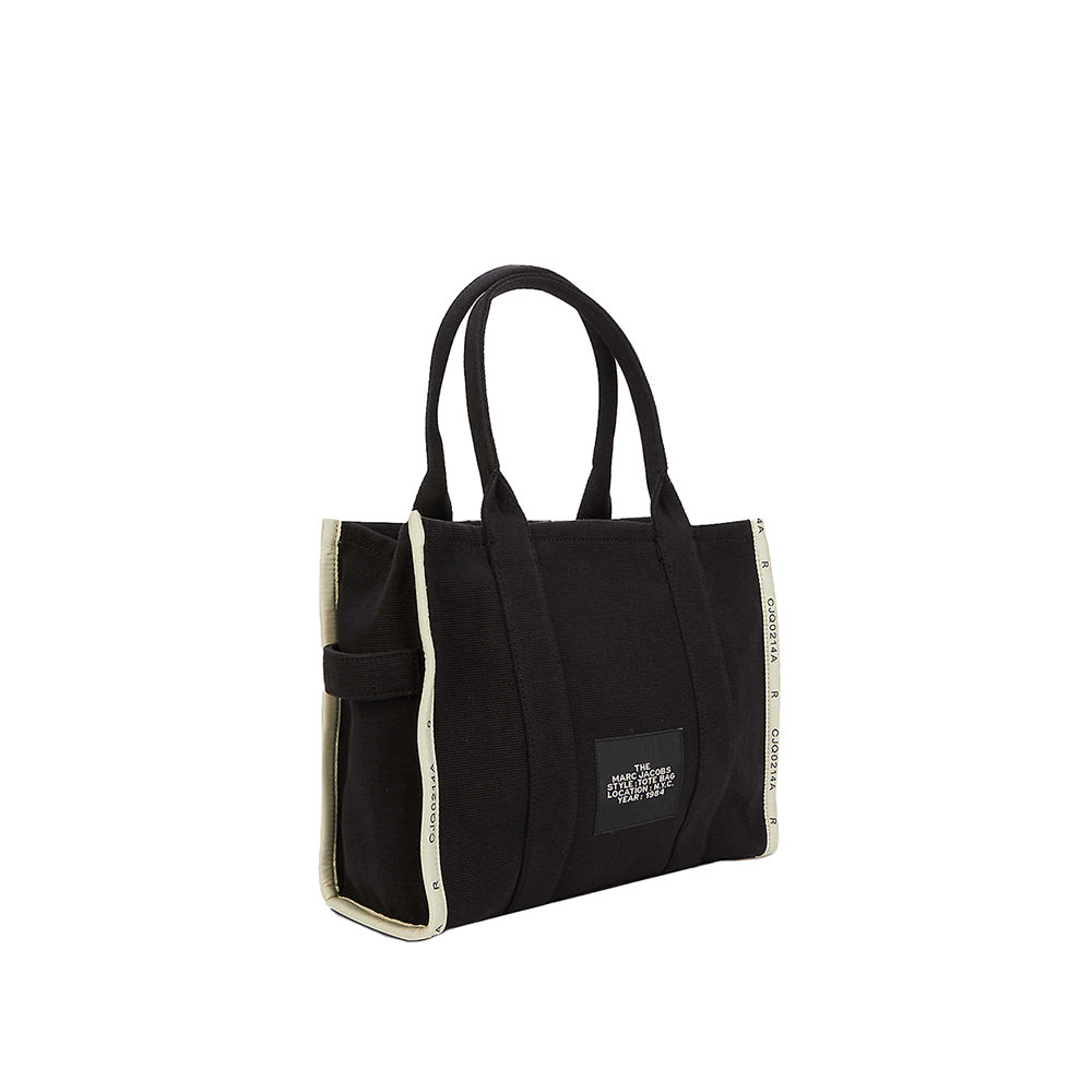 The Large Tote cotton-blend tote bagThe Large Tote cotton-blend tote ...